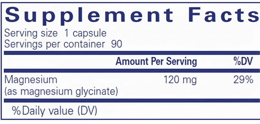 Magnesium (Glycinate)